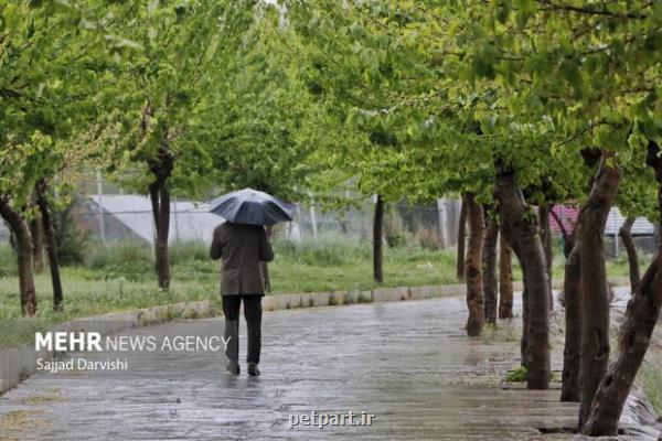 احتمال بارش رگبارهای موقت در شمال اصفهان